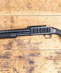 Mossberg 590 Tactical 12 Gauge Police Trade-in Shotgun with Side Saddle