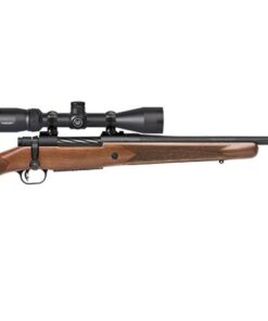 Mossberg Patriot 7mm Rem Mag Bolt-Action Rifle with Vortex Crossfire II 3-9x40mm Scope and Walnut Stock