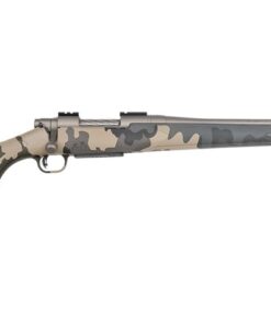 Mossberg Patriot 450 Bushmaster Bolt-Action Rifle with Kuiu Vias Camo Stock and Cerakote Stainless Barrel