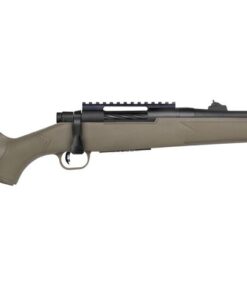 Mossberg Patriot Predator 450 Bushmaster Bolt-Action Rifle with FDE Stock, Threaded Barrel and Rifle Sights