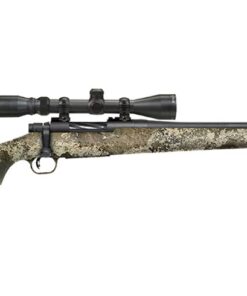 Mossberg Patriot 243 Win Youth Super Bantam Bolt-Action Rifle with 3-9x40mm Scope and Strata Camo Stock